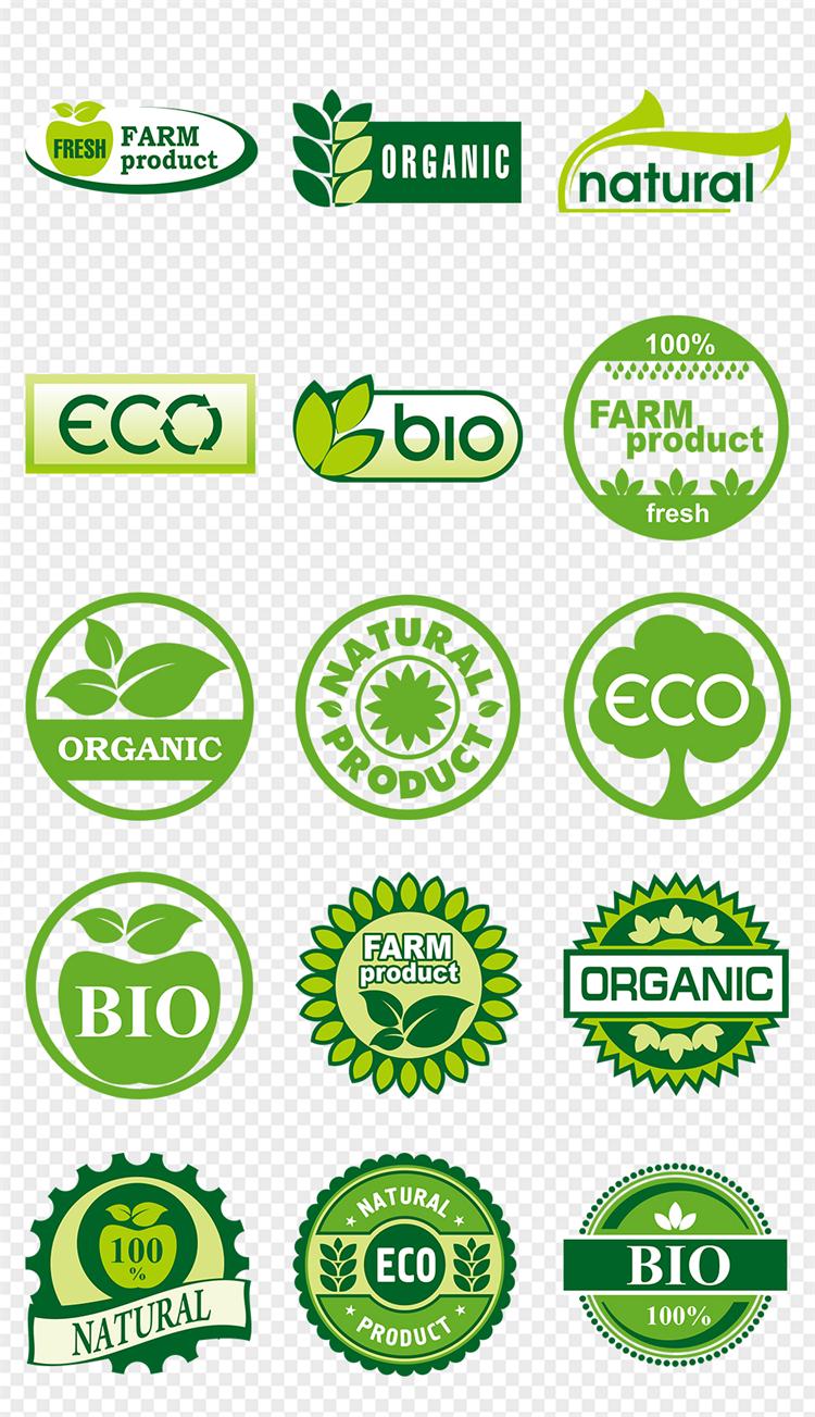 P0351ECO節能BIO純天然圖標綠色環保圖標生物科技有機食品標志